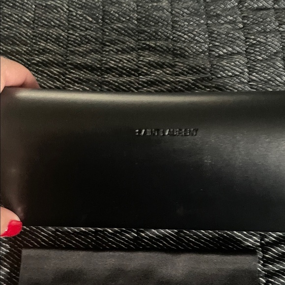 Saint Laurent Tortoise Oversized Square Sunglasses - Picture 9 of 11